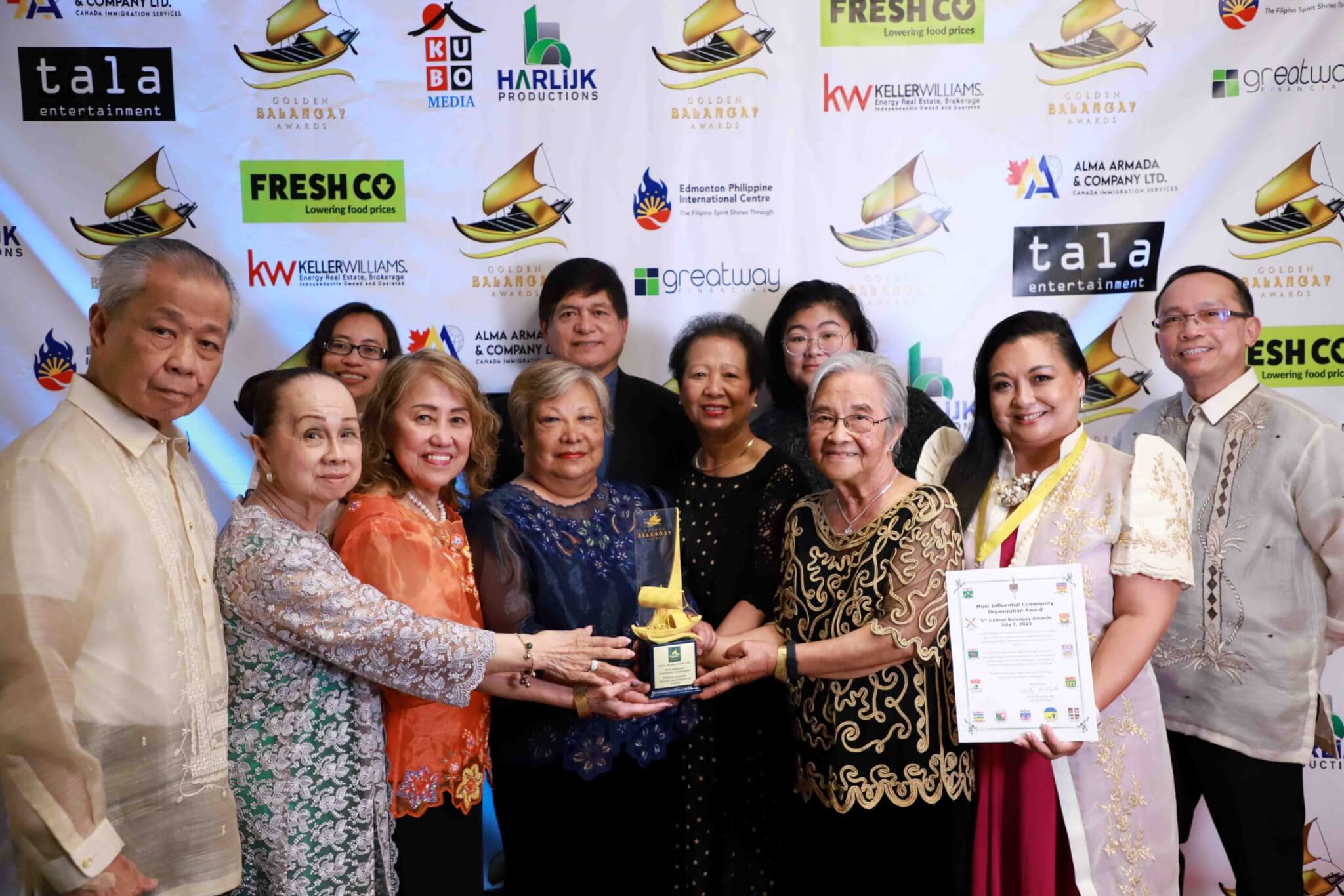 2023 Winners - GOLDEN BALANGAY AWARDS